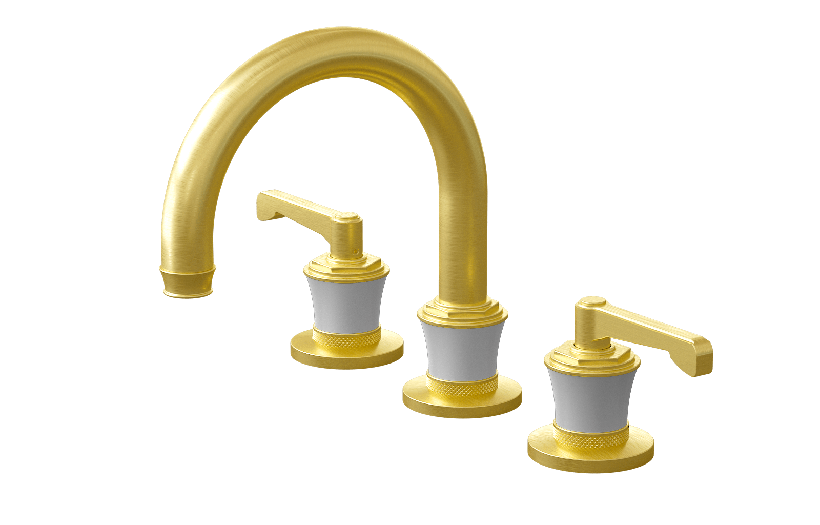 E-11612-R3WT-LM60B-BB Смеситель для умывальника на 3 отвертия GRAFF Vignola