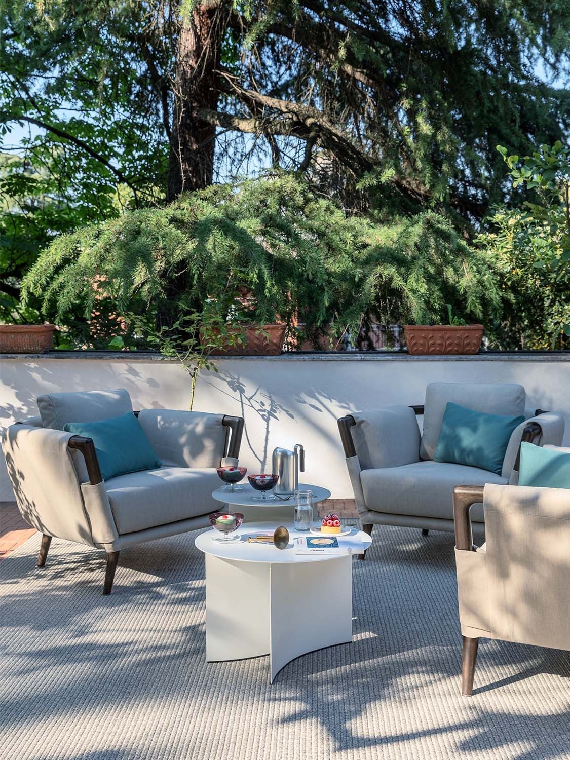 Съемное садовое кресло из ткани Flou Гауди ARCH-00029425 - Вид №6