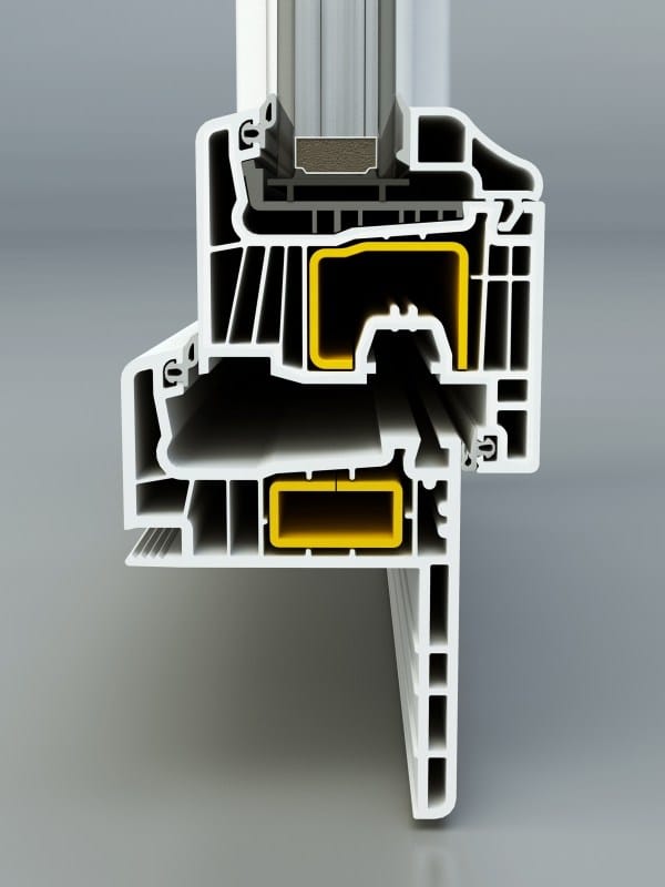 Окно из ПВХ с двойным остеклением NURITH DOMUS ARCH-00029508 - Вид №6