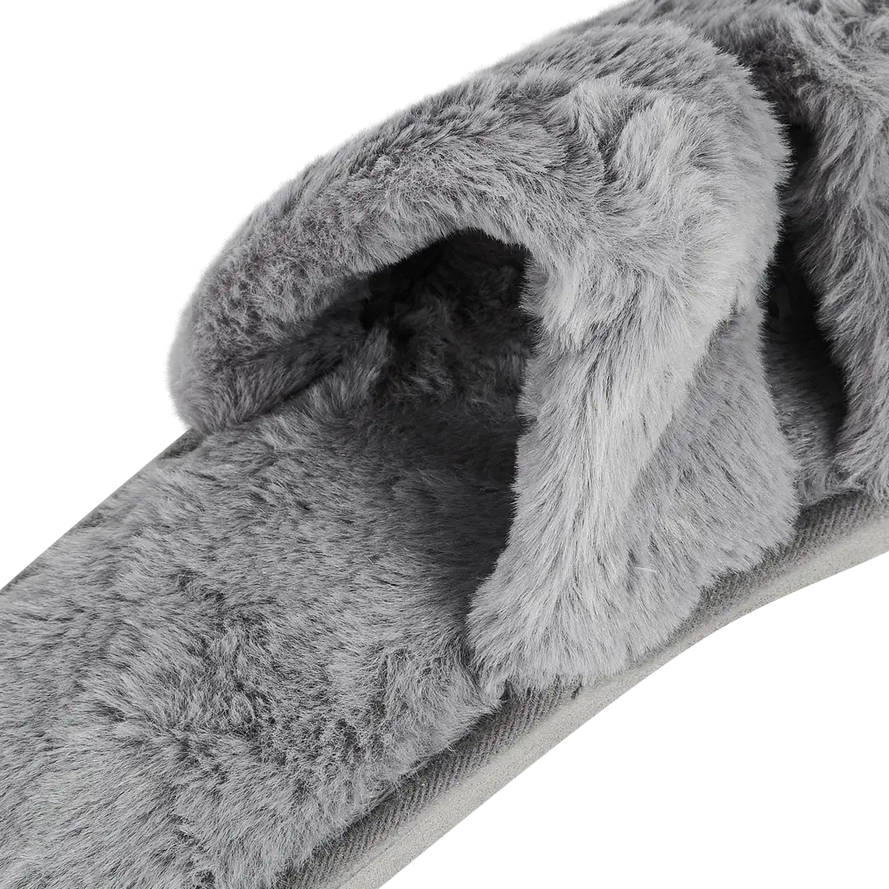 Тапочки домашние женские Модель 1 размер 40-41 цвет серый Santreyd STLM-2152077 - Вид №1