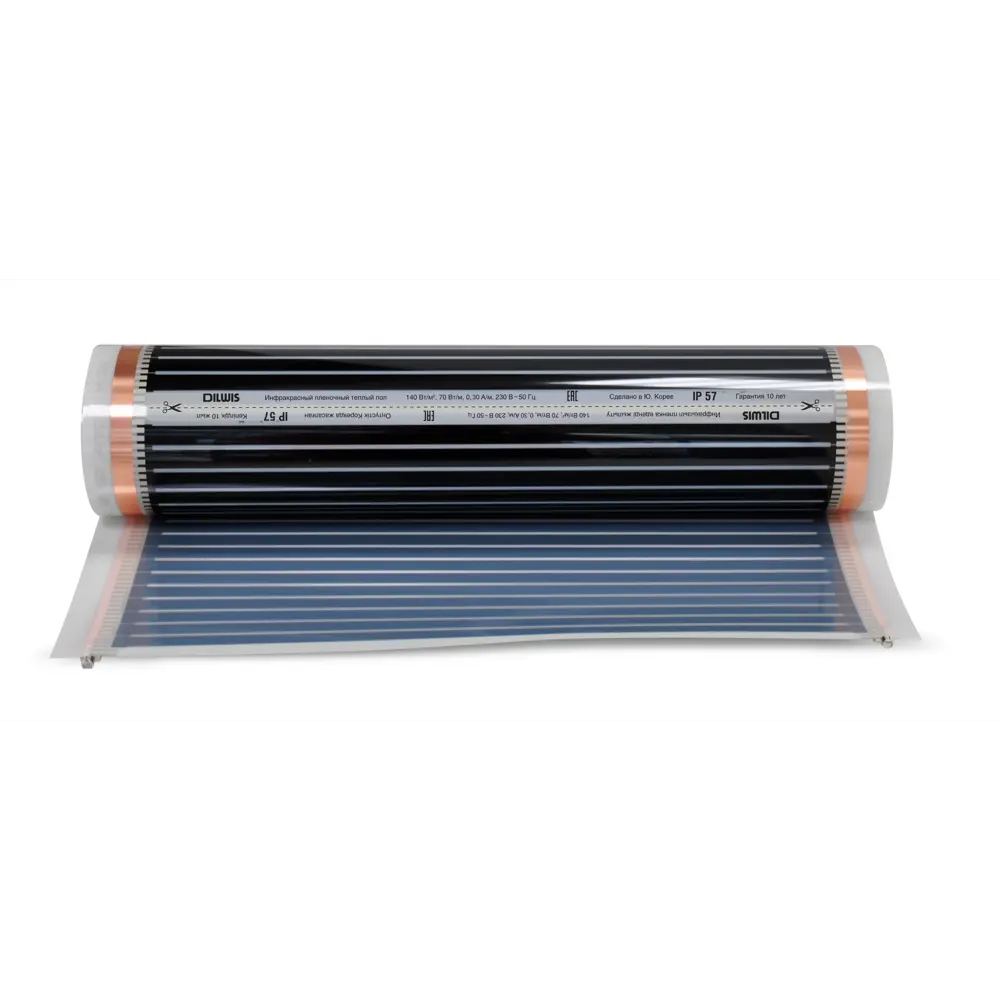 Инфракрасная пленка для теплого пола Dilwis 2 м2 140 Вт STLM-2029785 - Вид №1