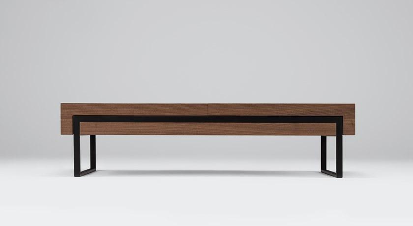 Milla & Milli Нижний стол на санях из массива дерева с отсеком для контейнера Offset sun-id-1510283 - Вид №6