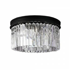 Светильник потолочный 25х50 см черный Odeon KR0387C-6B/P/clear DELIGHT COLLECTION ДИЗАЙНЕРСКИЕ 00-3882404 Черный