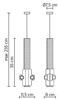 Karman Металлический светодиодный подвесной светильник Nando sun-id-1442488 - Вид №3