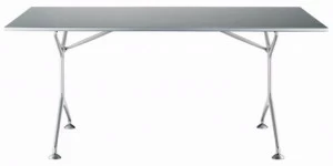 Alias Складной прямоугольный алюминиевый стол Frametable