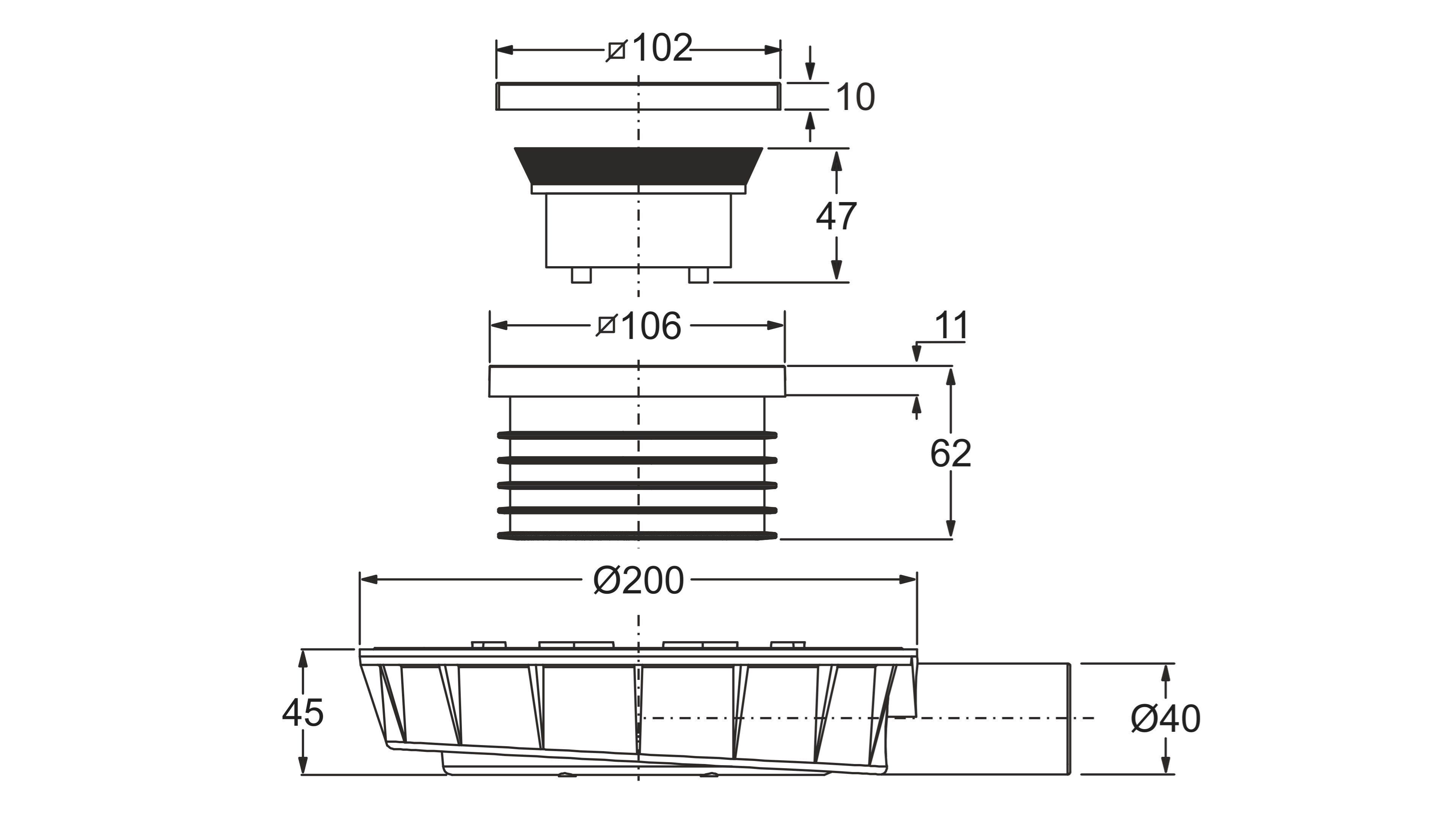 Кабина для выхлопной системы Bonomini мини-слив ARCH-00132537 - Вид №2