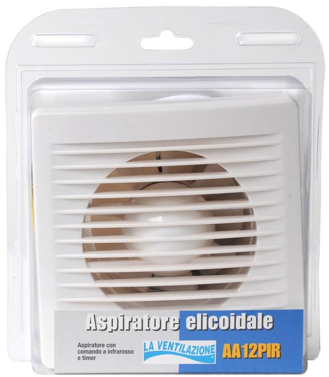 First Corporation Осевой настенный вентилятор с инфракрасным управлением La ventilazione Aa12pir - Вид №1