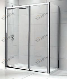 LUNESGF-1B Душевое ограждение LUNES G+F in line Novellini 39368