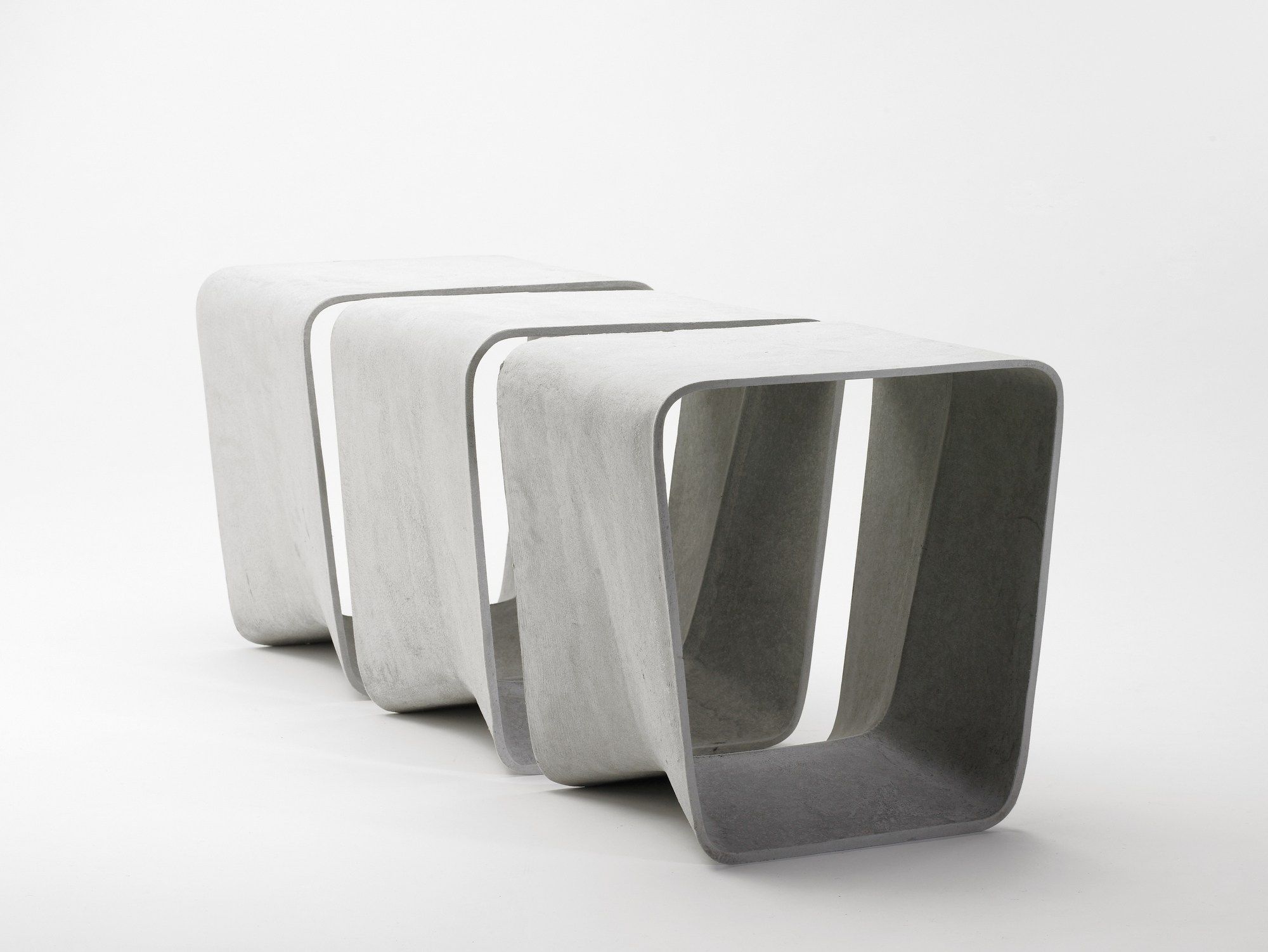 Бетонный низкий садовый стул SWISSPEARL дизайн ARCH-00048628 - Вид №2