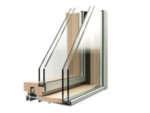 Алюминиевые деревянные раздвижные окна