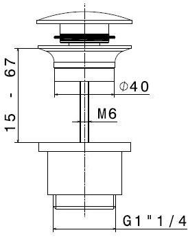 newform Стальной слив X-steel 316 24686 - Вид №1