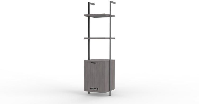 Mobilspazio Полка с креплением от пола к потолку для гостиниц Urban sun-id-1466484 - Вид №18