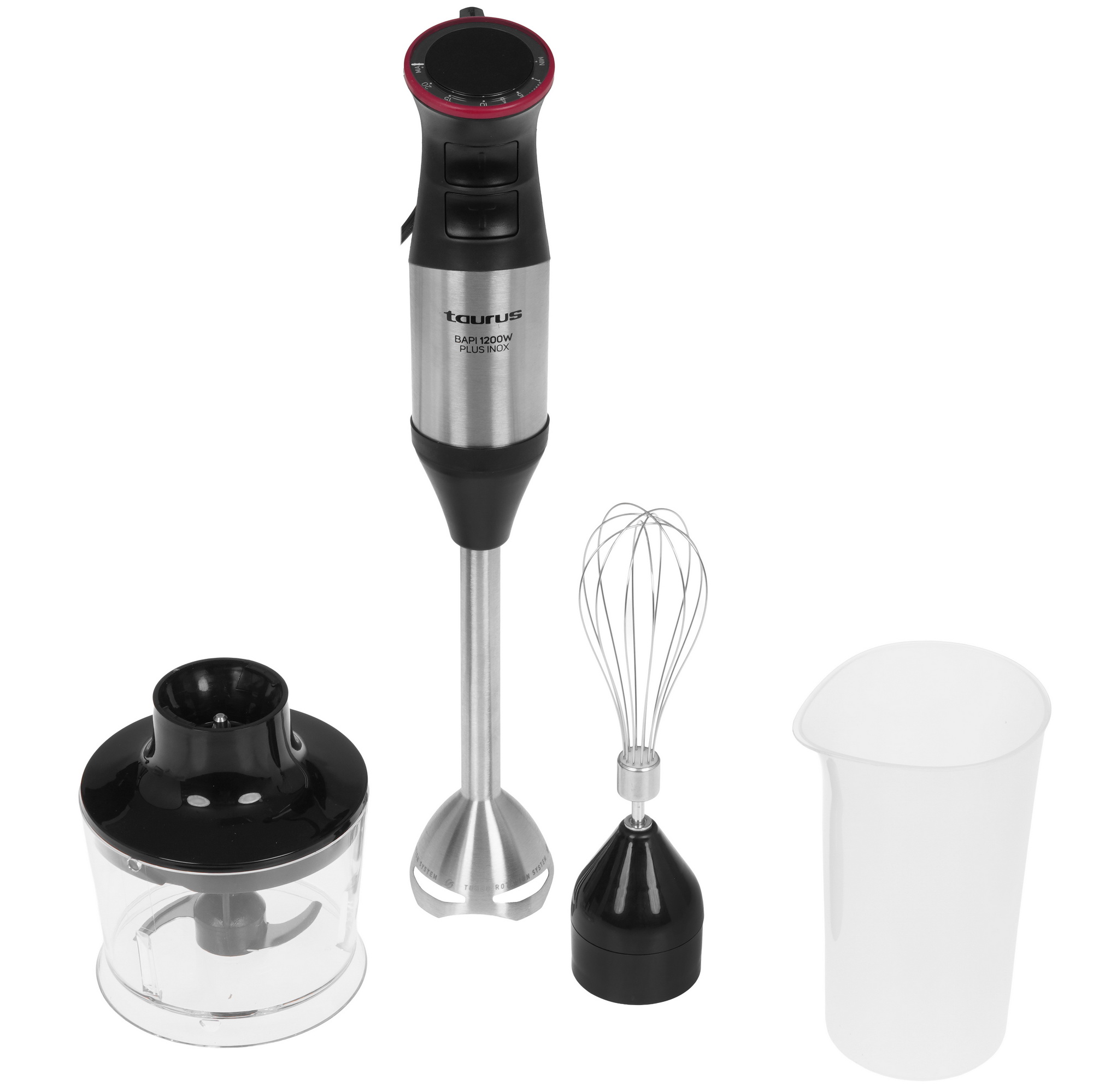 9918787 Блендер погружной Taurus Bapi 1200 Plus Inox черный STDN-0128312 - Вид №1