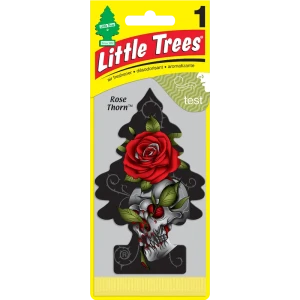 91251212 Ароматизатор LITTLE TREES Ёлочка "Дикая Роза" (Rose Thorn) STLM-1074060