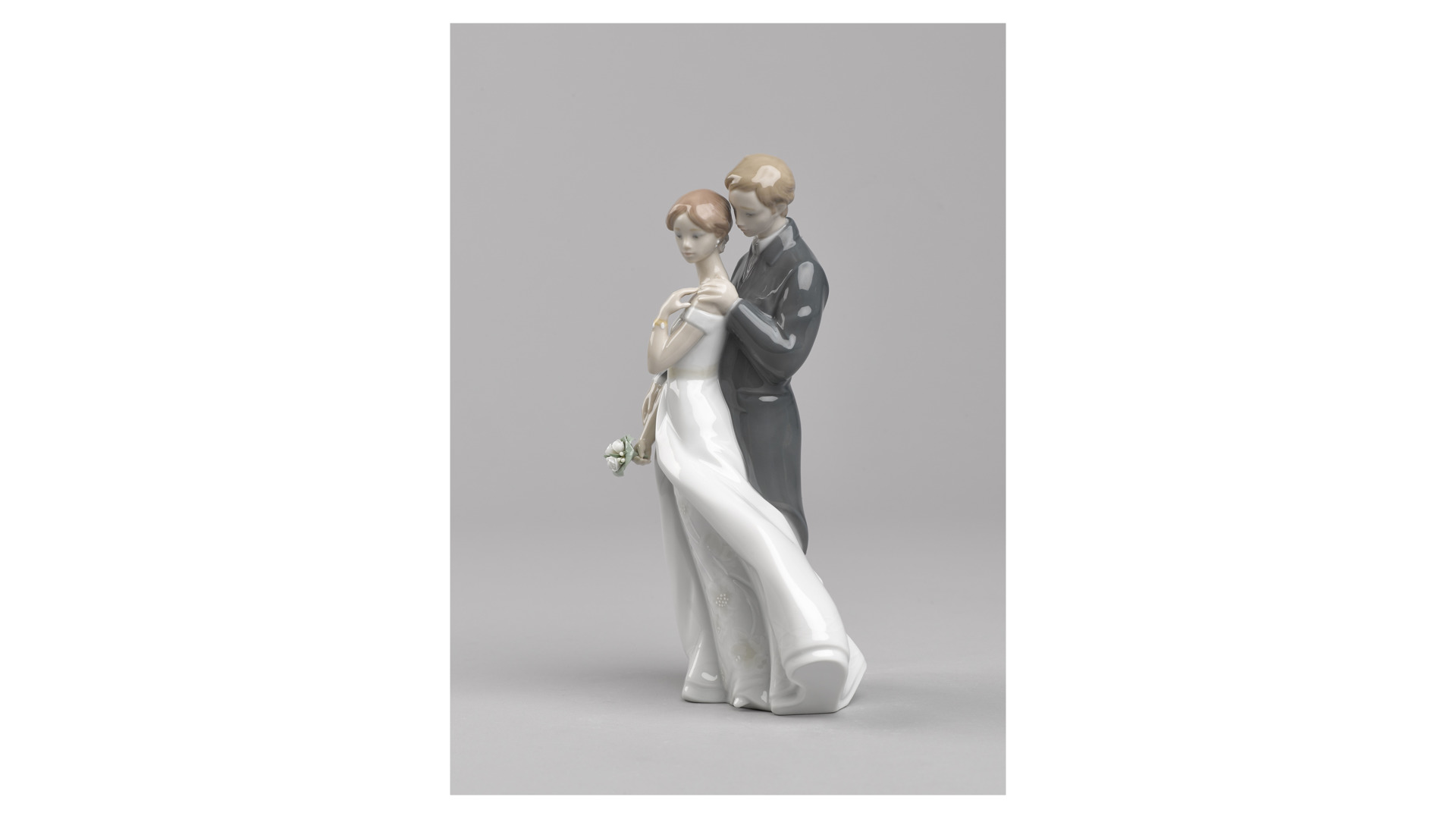 10669034 LLADRO Фигурка Lladro "Вечная любовь" 12x23см Фарфор Lladró  - Вид №6