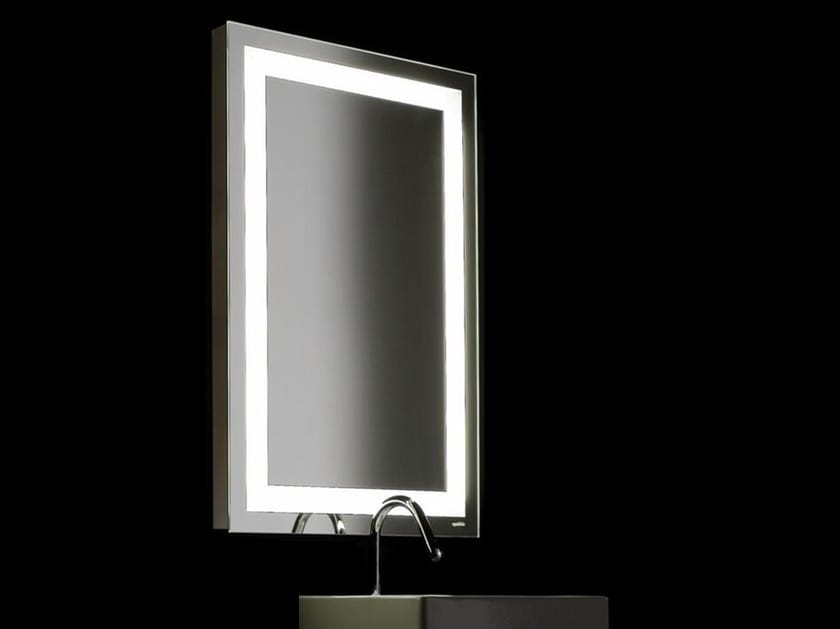 Прямоугольное зеркало со встроенным настенным освещением Spekkio Simple LED ARCH-00021365