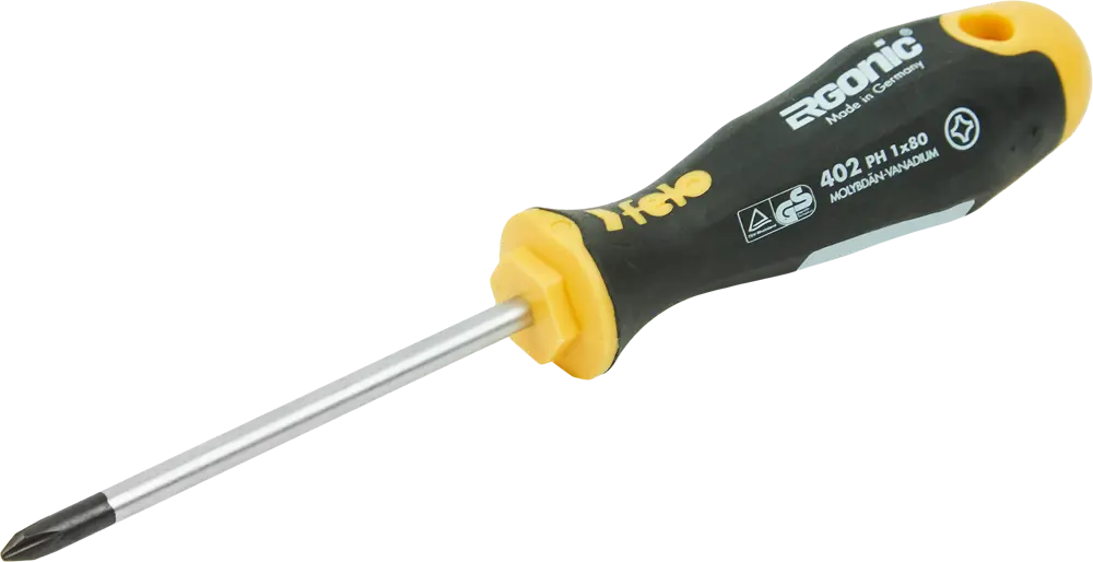 Крестовая отвертка Felo PH1 с эргономичной рукояткой 85484764