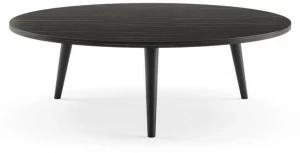 PRADDY Низкий круглый деревянный журнальный столик в современном стиле для гостиной  Ml412