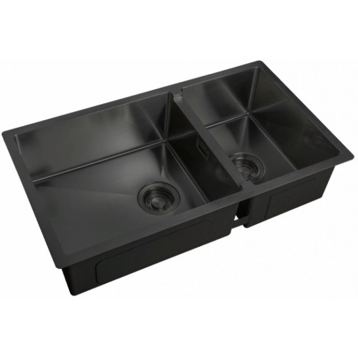 Zorg ZL R-780-2-440 Grafit Мойка кухонная прямоугольная Zorg  - Вид №1