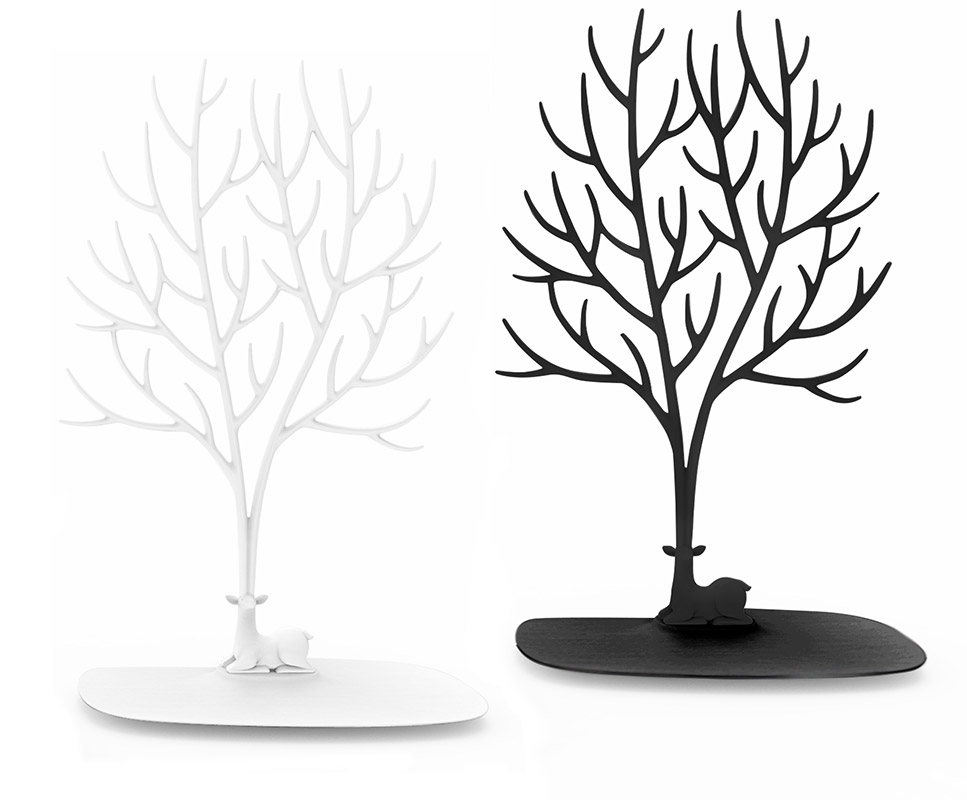 Органайзер декоративный для украшений deer большой белый QUALY  253178 Белый  - Вид №4