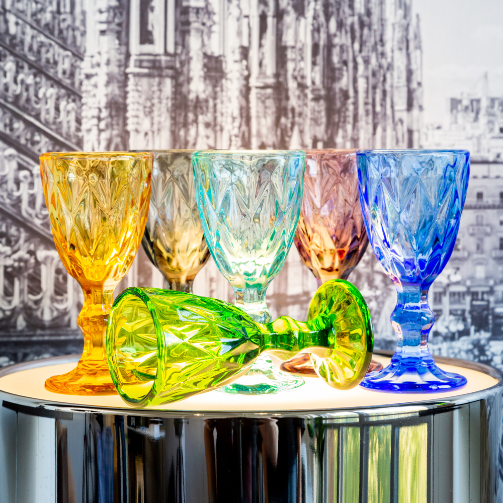 21091723 Комплект бокалов «Маркиз» мини-версия (6 штук, 6 цветов) Object Desire Светский прием  - Вид №13