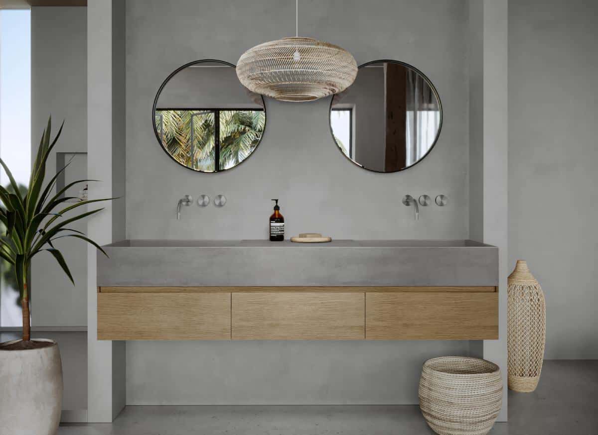 Подвесной прямоугольный двойной умывальник COCOON Maison ARCH-00125699 - Вид №7