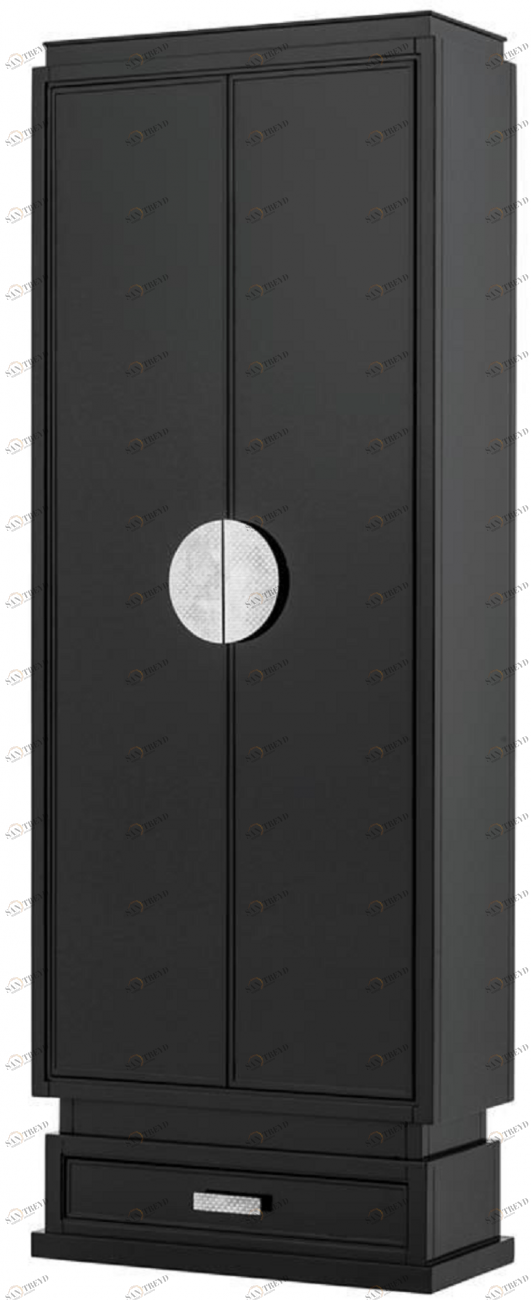 Стеллаж закрытый темно-коричневый Boulogne от Eichholtz EICHHOLTZ EICHHOLTZ 062479 Черный 