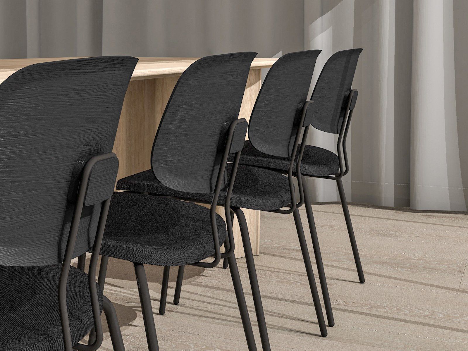 Штабелируемый стул из фанеры ZEITRAUM Okito ARCH-00090129 - Вид №6