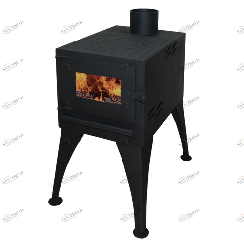 Печь-мангал Экокамин Кельн Турбо с плитой 5476