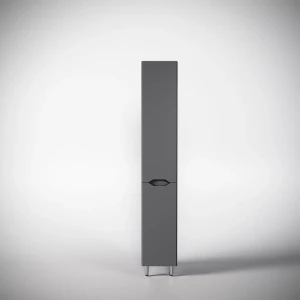 92068372 Пенал для ванной STYLE LINE Марелла PLUS CC-00002420 с корзинойЛюкс антискрейтч цвет серый STLM-1390105