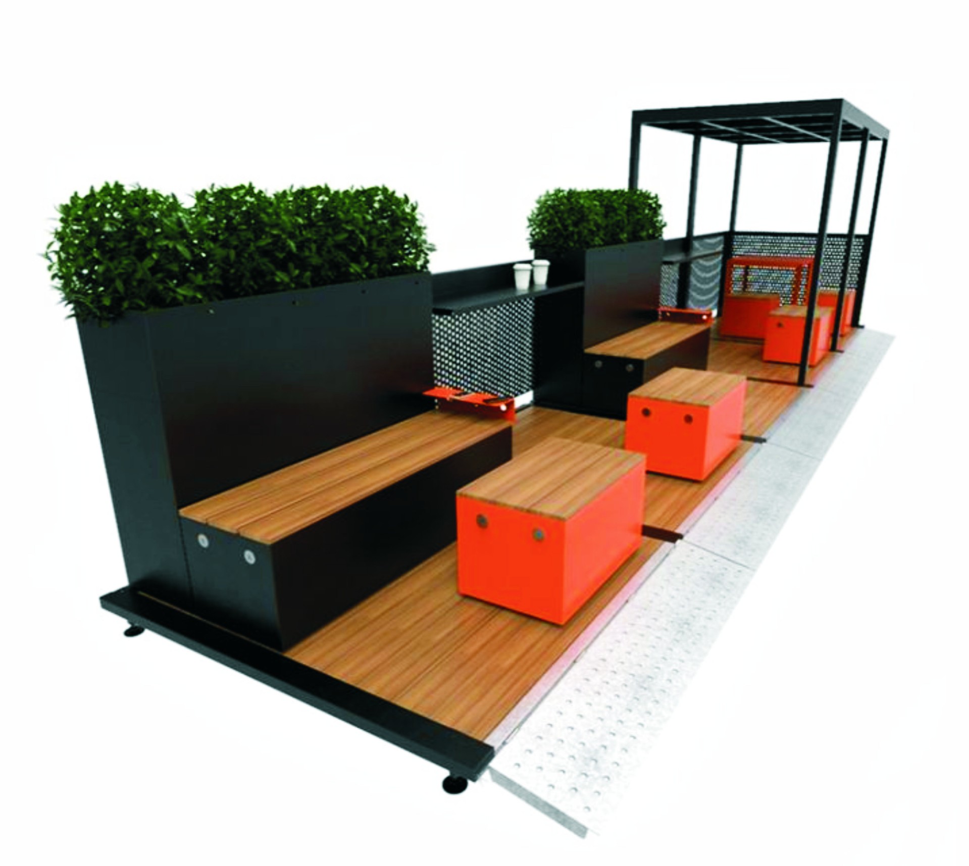 13782 СТАЙТОН Комфорт Terminal, парклет LAB.Space 