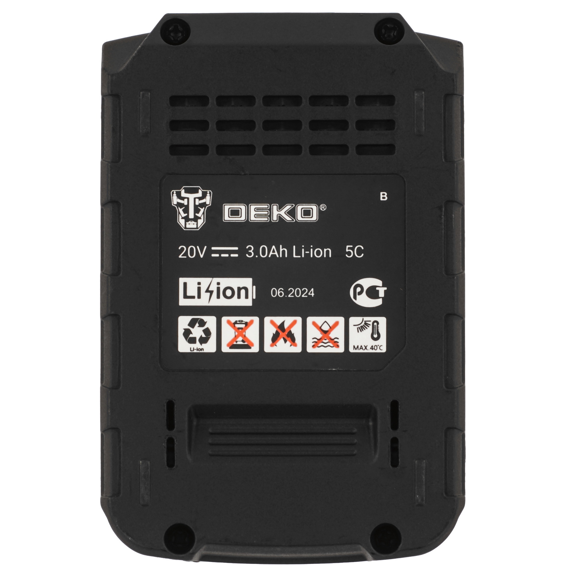Аккумулятор DEKO UNV3.0 STD UNV 20V 9179763 STDN-0132538 - Вид №2