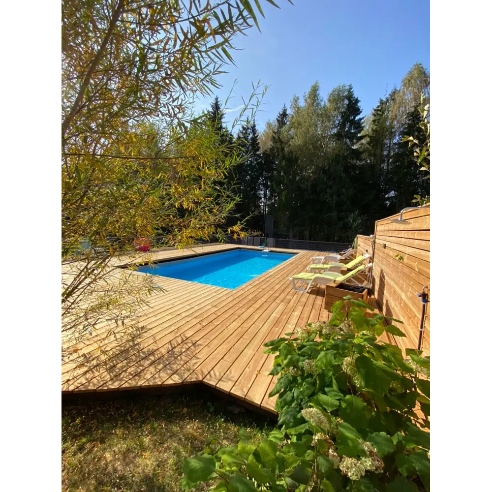 Террасная доска РУСШПАЛА с двусторонней поверхностью 32×90×2000 мм 84180734 STLM-0046987 - Вид №5