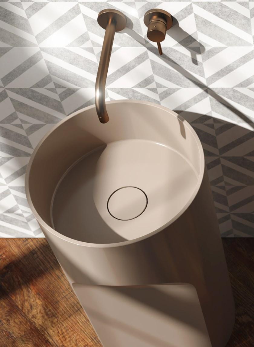 Напольная раковина стоящая овальная Relax Design CANYON sun-id-1457512 - Вид №3