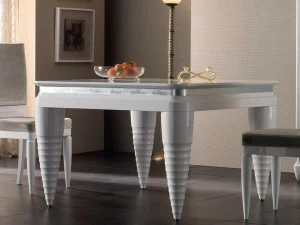 Cantiero Прямоугольный стол из лакированного дерева Elettra day El208