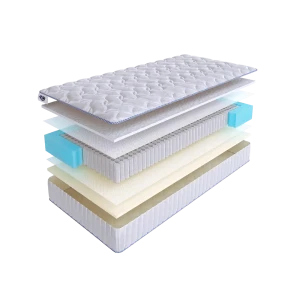 90959520 Матрас SkySleep ENJOY FIBER S1000 60x195 см независимый пружинный блок, детский, ортопедический STLM-1543941