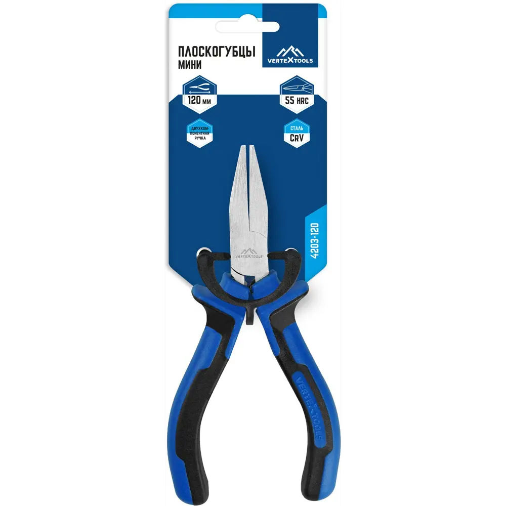 Плоскогубцы Vertextools 4203-120 для точных работ 89409731 STLM-1571780 - Вид №4