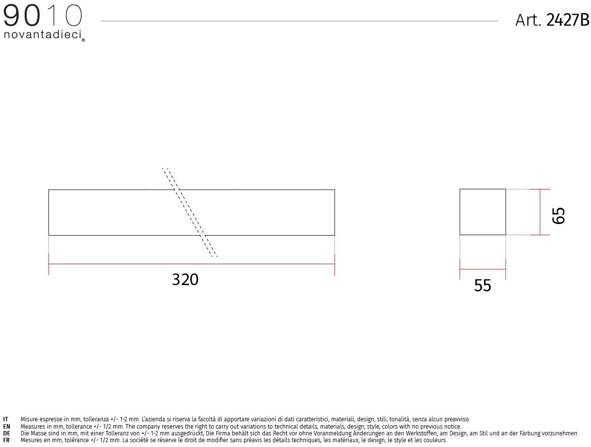 9010 novantadieci Аппликация светодиода из cristaly®  2427b  - Вид №2