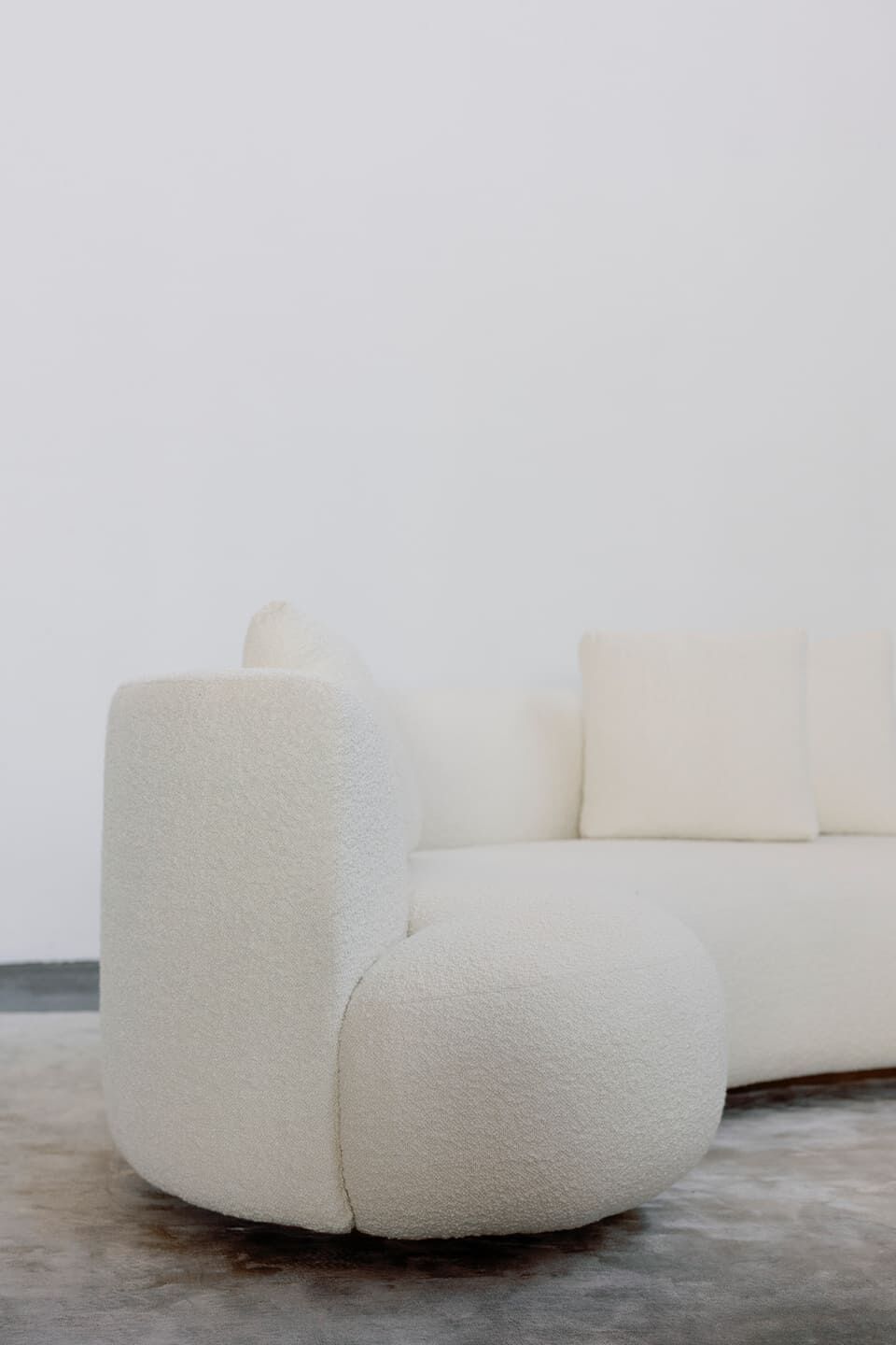 Изогнутый диван из ткани Greenapple Близнецы ARCH-00128236 - Вид №11