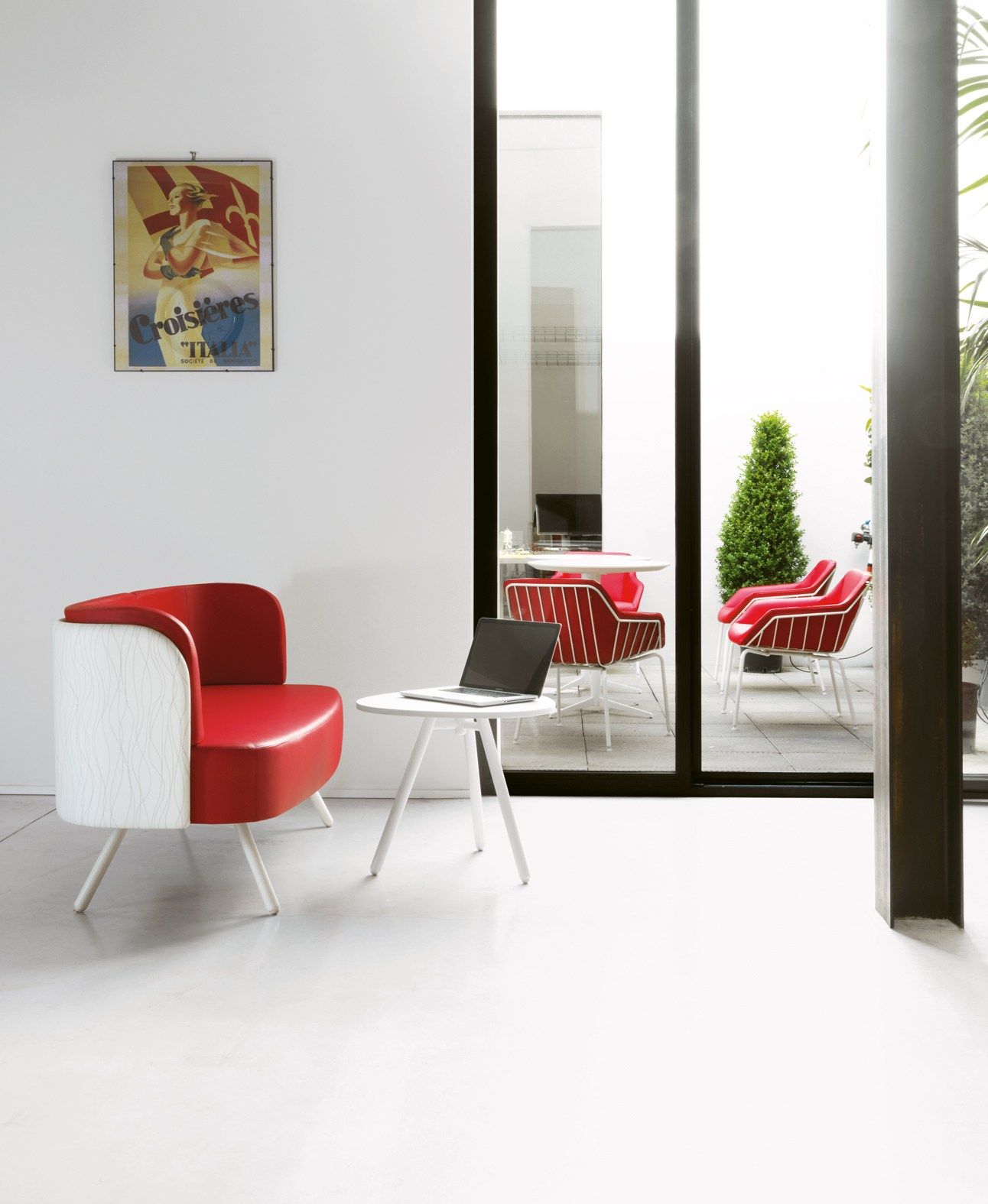 Тканевое кресло Sesta блог ARCH-00030421 - Вид №3