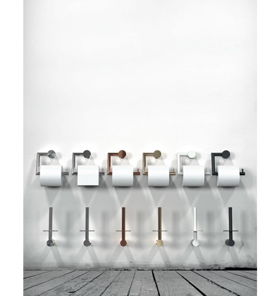 FROST Держатель туалетной бумаги 2 » матовый Нержавеющая сталь Матовый N1912  - Вид №4