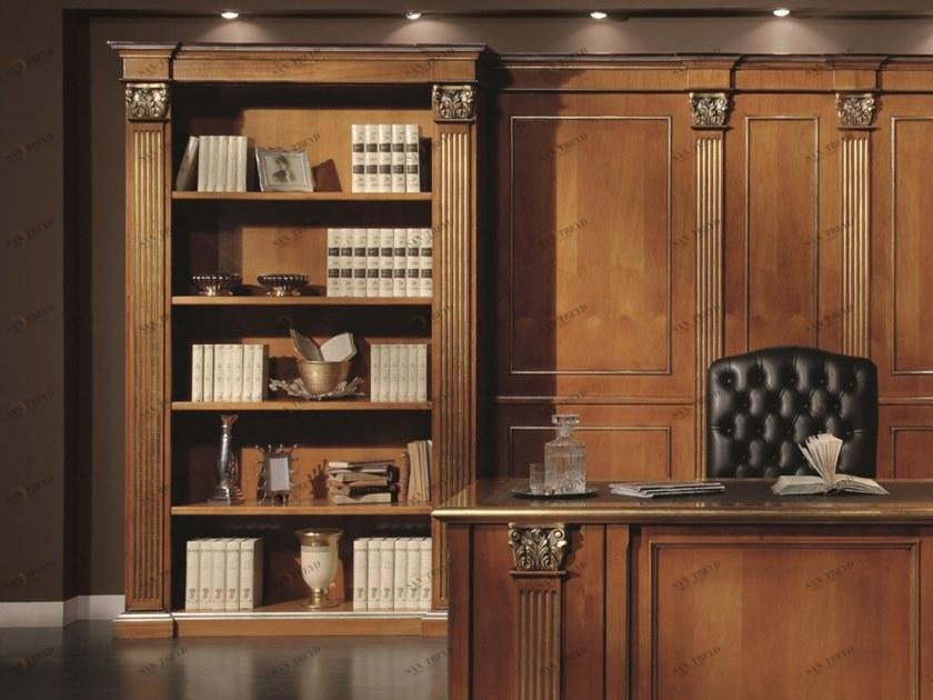 SCAPPINI & C Открытый деревянный книжный шкаф 35th anniversary 2231