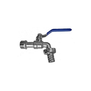 90672921 Кран шаровой водоразборный под шланг Эко 3/4" наружный STLM-0332439 AQUALINK