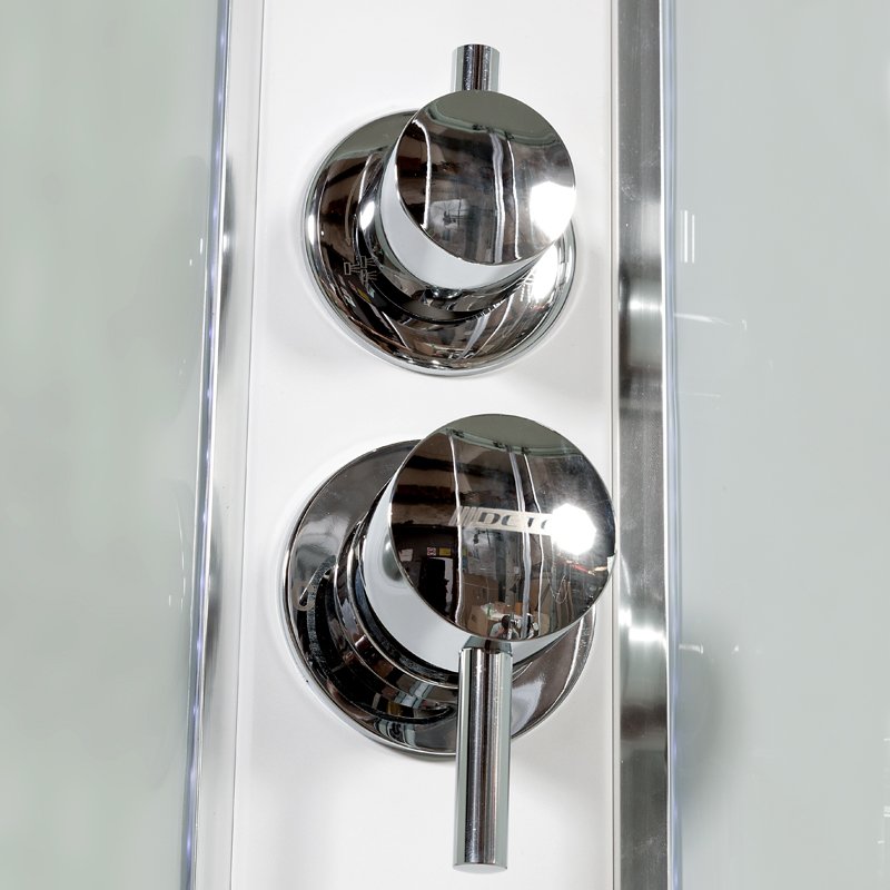 L 809 N без крыши BLACK Душевая кабина DETO Серия L А102 L с гидромассажем - Вид №9