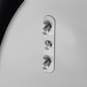 Термостат для душа матовая сталь с серой ручкой Toki Radomonte TKI54SCIL29