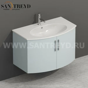 MDMA80Y155 Тумба с двумя створками 78 см синяя Globo 4ALL Италия