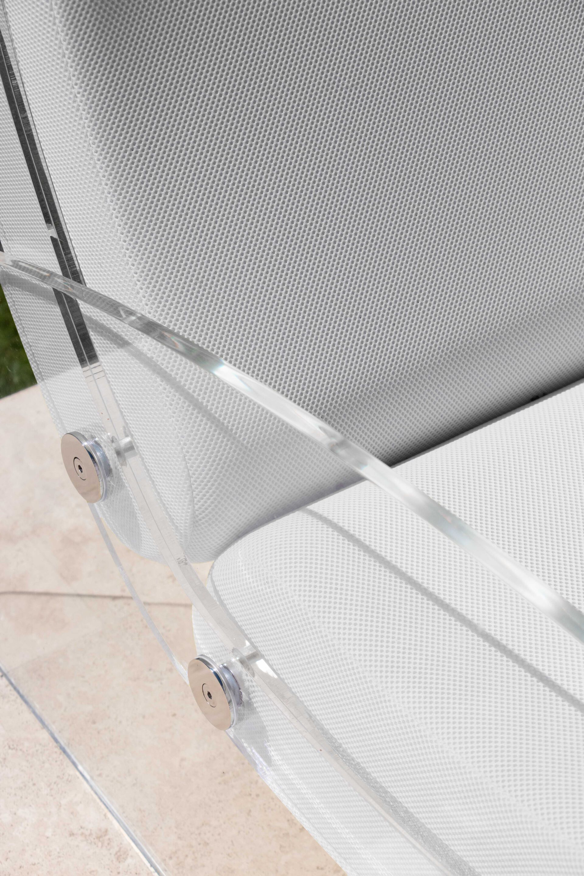 Кресло из ПММА и ткани с подлокотниками KUUMO MW03 ARCH-00004437 - Вид №4