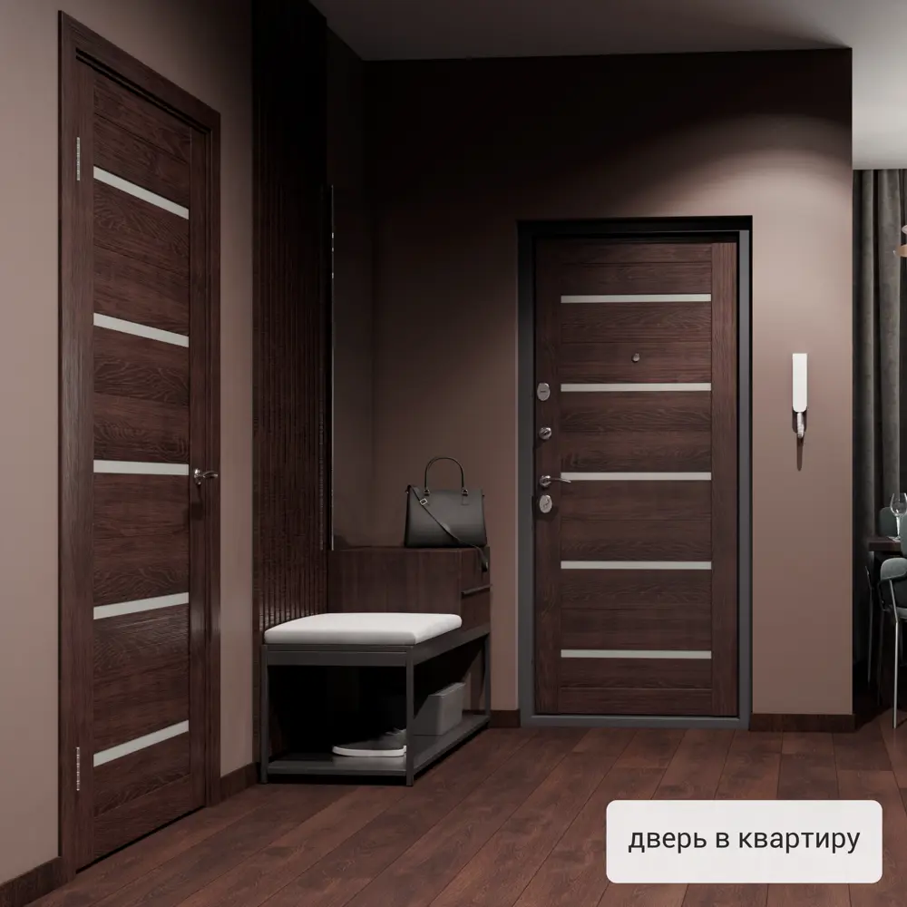 Дверь входная металлическая Страйд, 950 мм, левая, цвет дукато акация TOREX STLM-2194918 - Вид №17