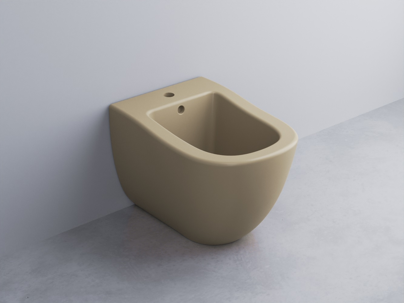 FLBI-AV Биде напольное с одним отверстием под смеситель cielo Fluid Ceramica Cielo