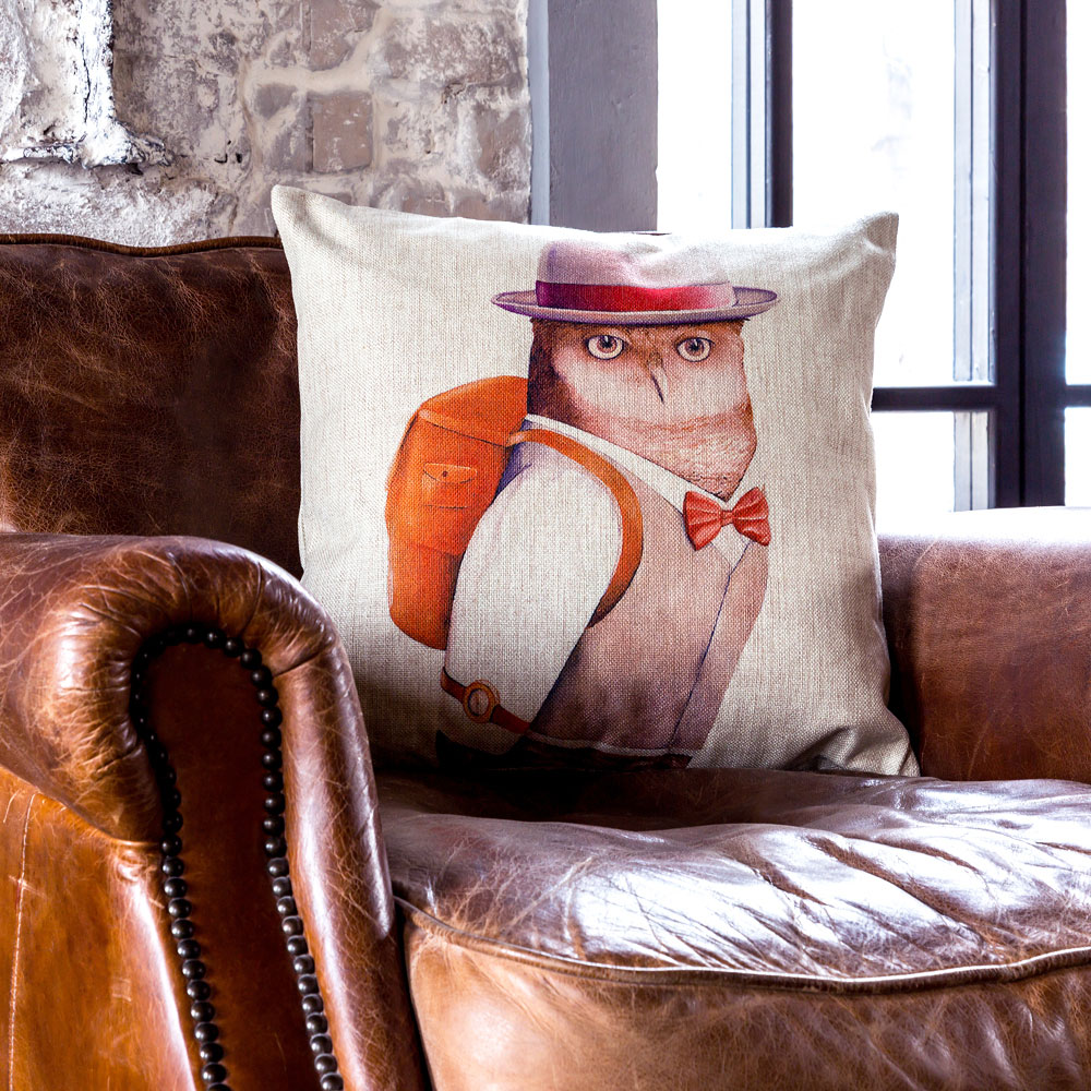 2719005 Декоративная подушка «Мистер Букля» (версия 1) Object Desire  - Вид №1